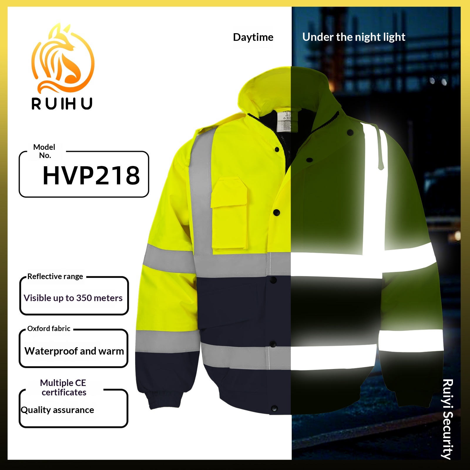 Winter High Visibility Warm Ja - Winter Clothing Pk ulasan dan harga